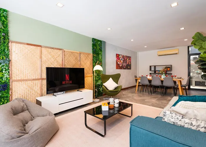 3br Design Townhouse In - 10min To Bts, Emquartier 度假居 *