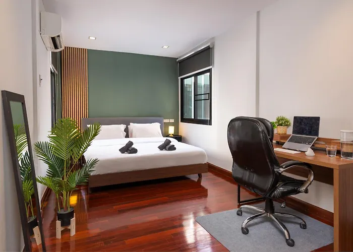 度假居 3br Design Townhouse In - 10min To Bts, Emquartier *